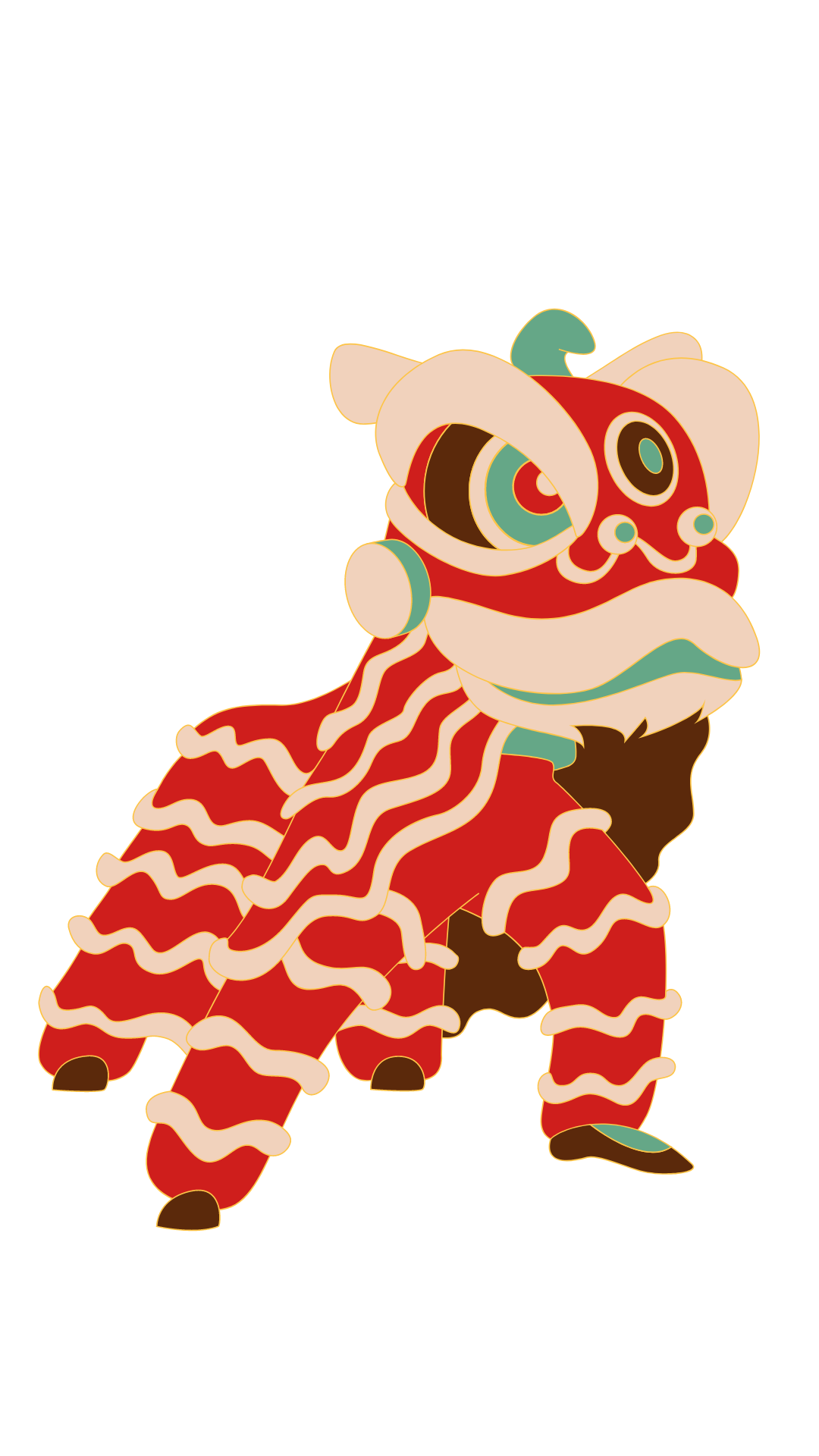 Lion Dance Icon